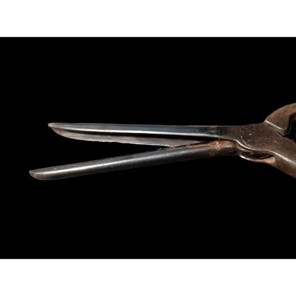 Antique Acier C Curling Iron France - Picture 3 of 4